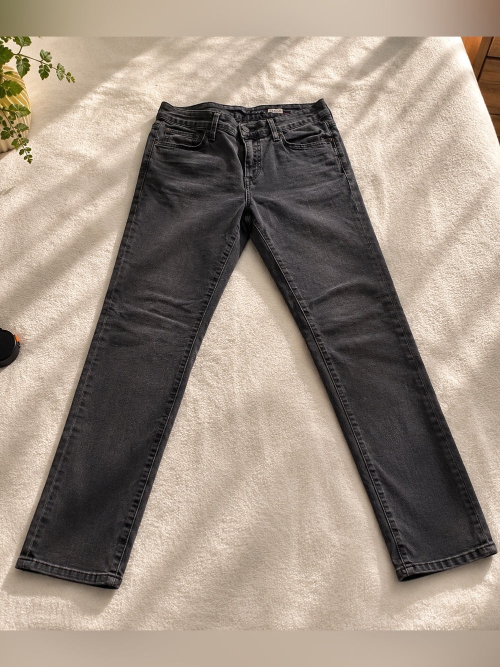 Level 99 Women's Charcoal Skinny Jeans